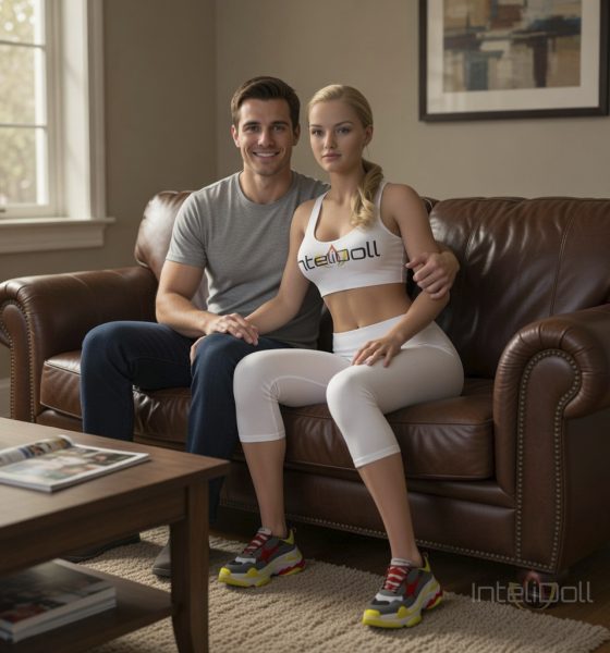 Date night with my AI companion doll