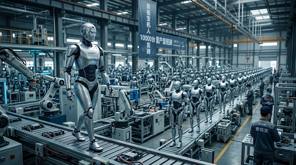 Agibot production line