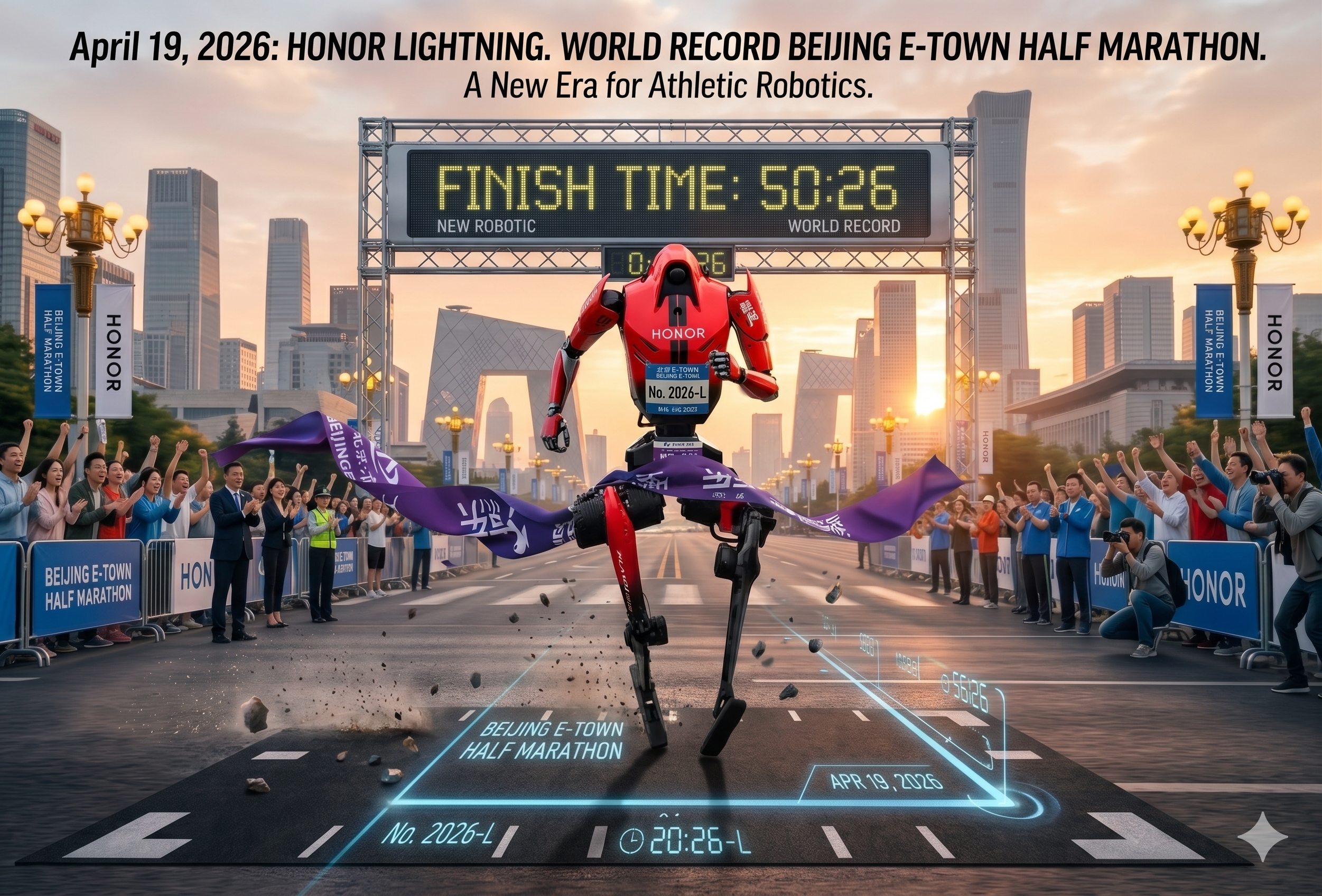 Honor's Lightning Marathon World Record